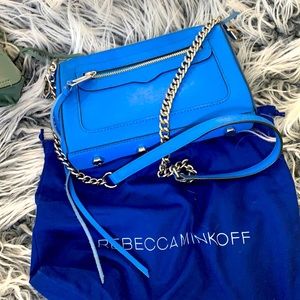 Electric blue Rebecca minkoff crossbody